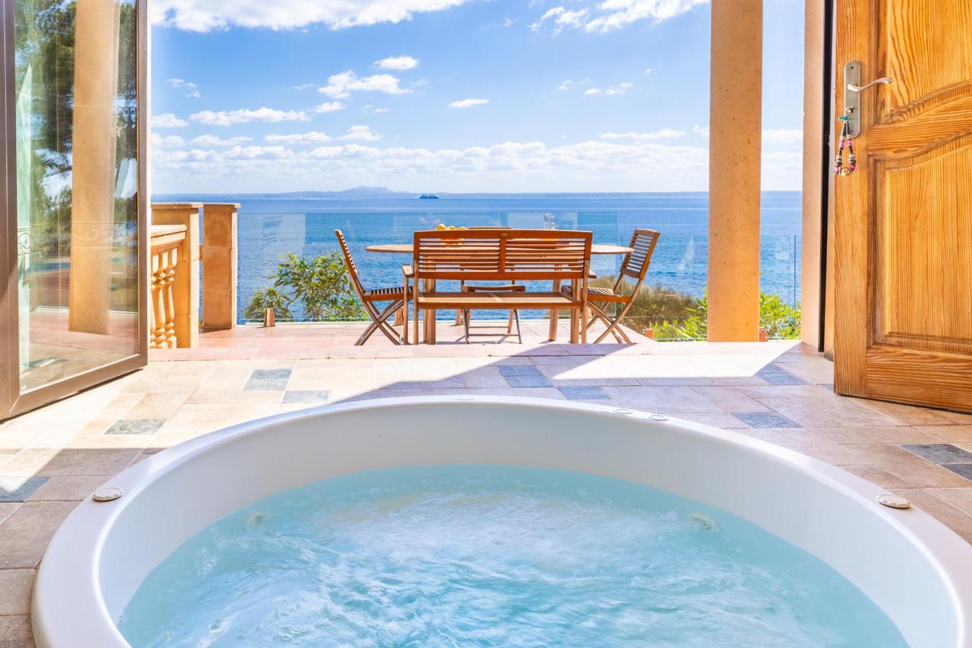 Villa Juan Carlos Cala Vinas  Esterno foto