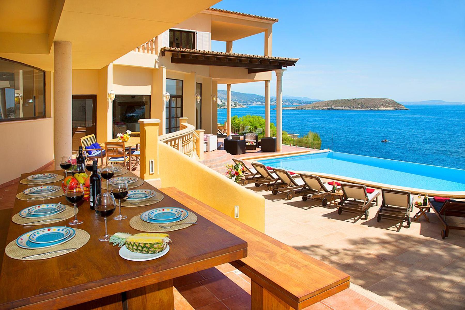Villa Juan Carlos Cala Vinas  Esterno foto
